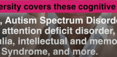 ux writing for neurodiversity- which covers cognitive disabilities like Autism, ADD, Dyslexia and more