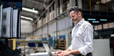 service orchestration in a factory manager deals with an issue