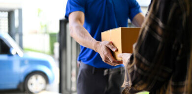 delivery guy completes his job to be done JTBD