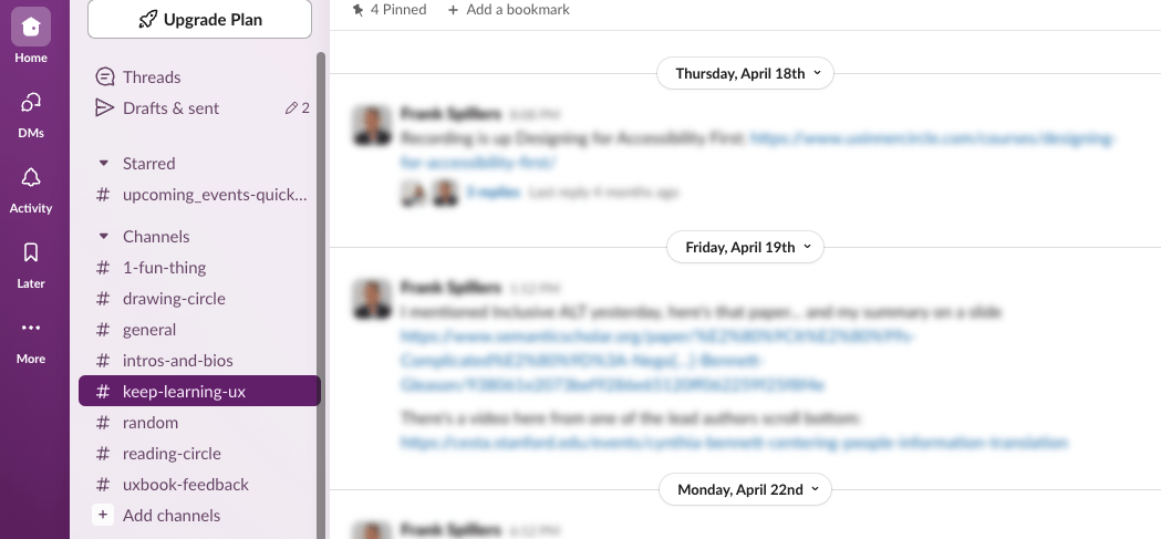Bye Slack, hello social community for UXIC
