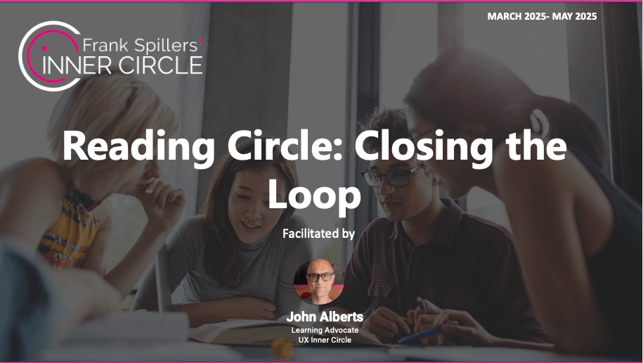 New read in the UX Inner Circle Book Club