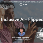 black videographer and asian woman hold camera- Inclusive AI masterclass with Frank Spillers