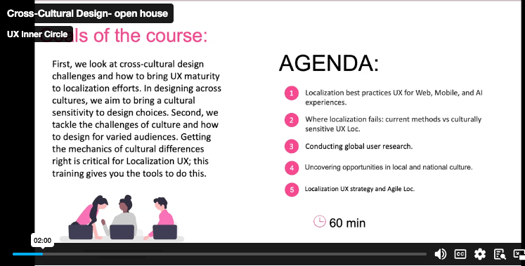 Cross-Cultural Design Intensive- open house